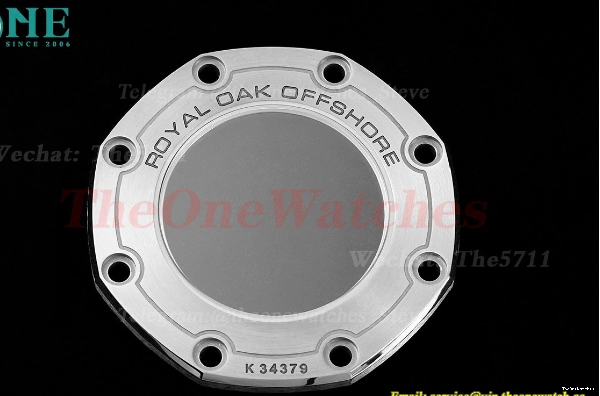 Oak RU SS Dial 15710 Clone Super Offshore Diver White Royal 42mm SA3120 APSF 0411